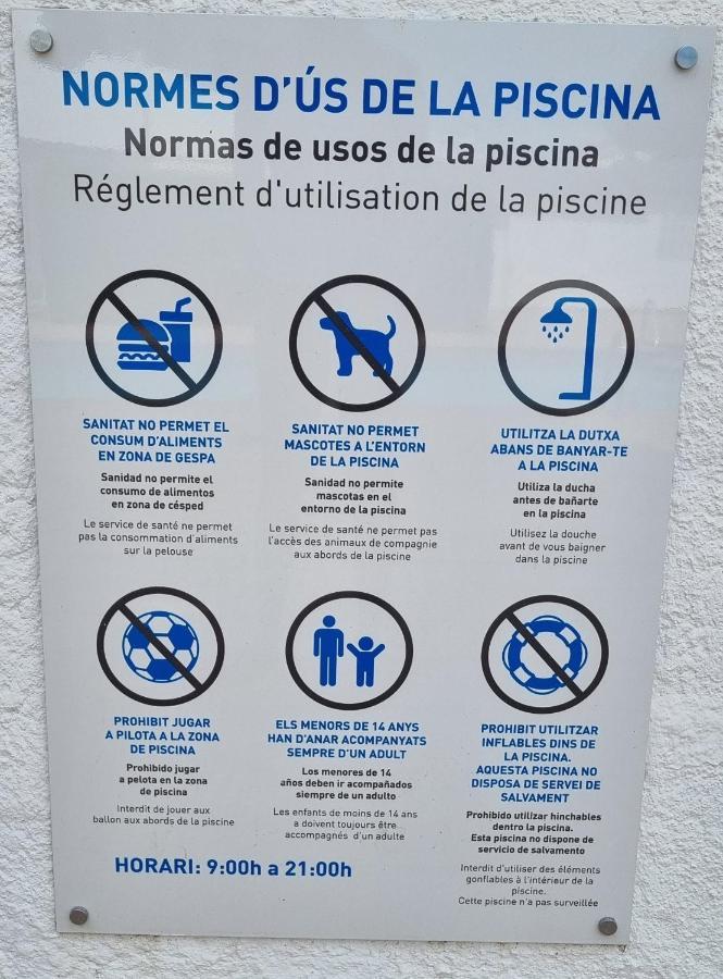 Apartamento Familiar Con Piscina Y Wifi L' Escala Eksteriør billede